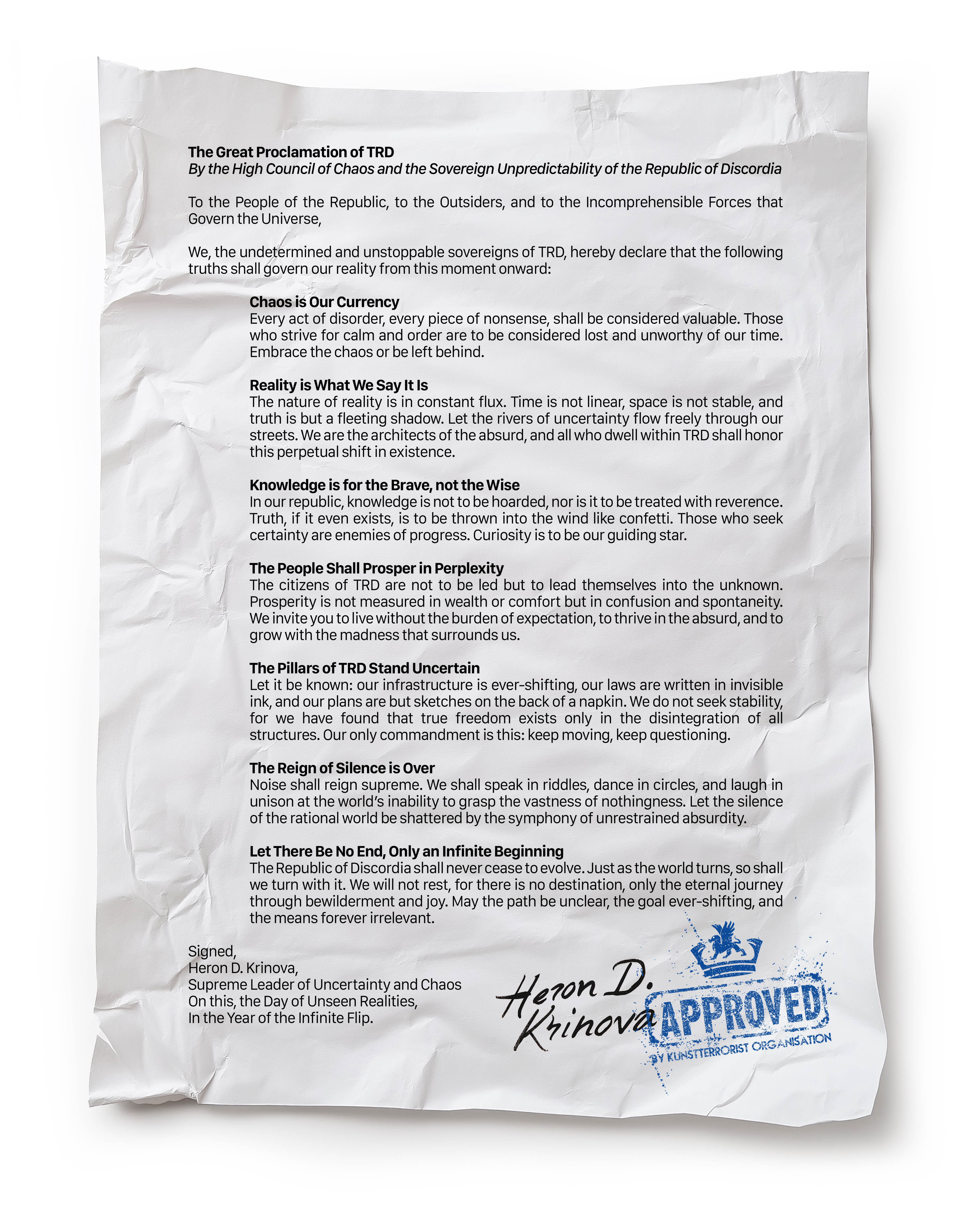 trd proclamation A01